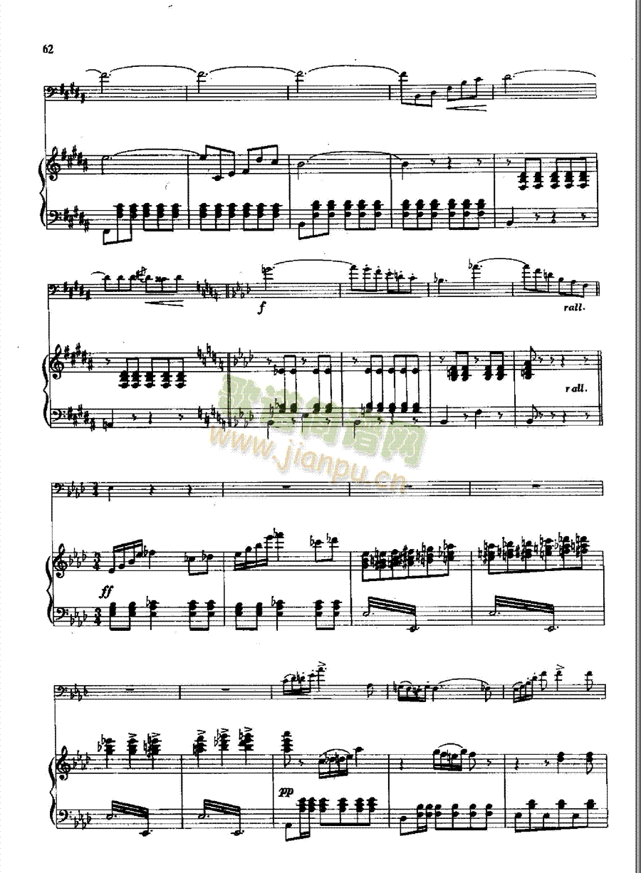 引子与波兰舞曲(钢伴) 管乐类 长号11