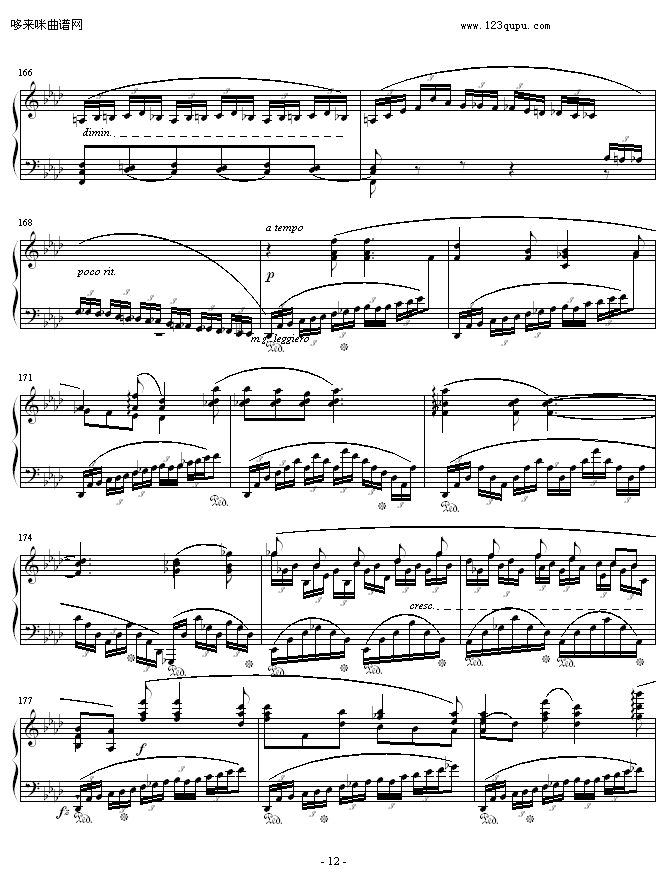 肖邦F小调第4叙事曲-肖邦12