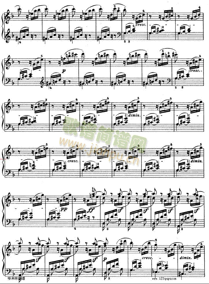 暴风雨-d小调第十七钢琴奏鸣曲 - Op.31―2-贝多芬20