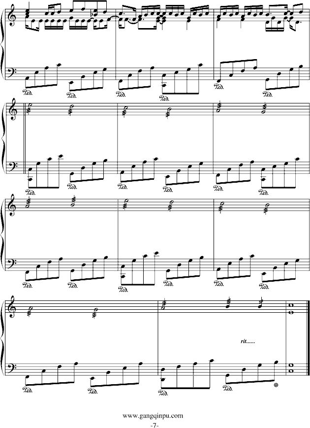 卡农-（C Major）接近原版7