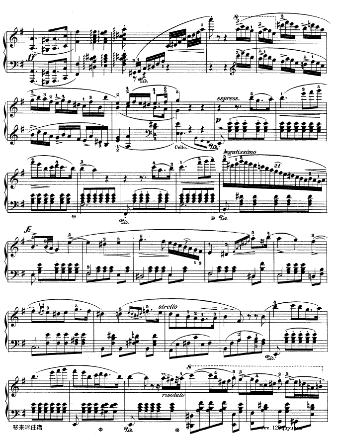 钢琴第一协奏曲 op.11-1-肖邦4