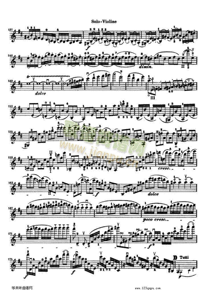 贝多芬小提琴协奏曲(konzert fur violine)3