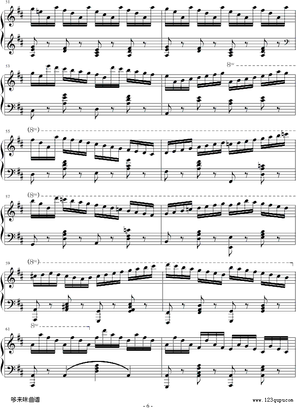 练习曲-Op.740 No.3-车尔尼6