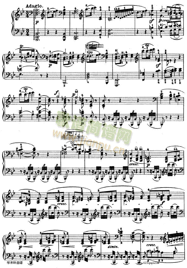 暴风雨-d小调第十七钢琴奏鸣曲 - Op.31―2-贝多芬8