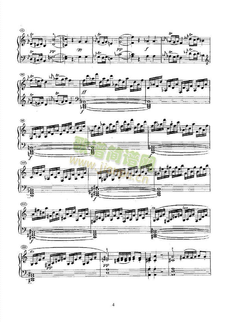 奏鸣曲(Opus2 Nr.3) 键盘类 钢琴4