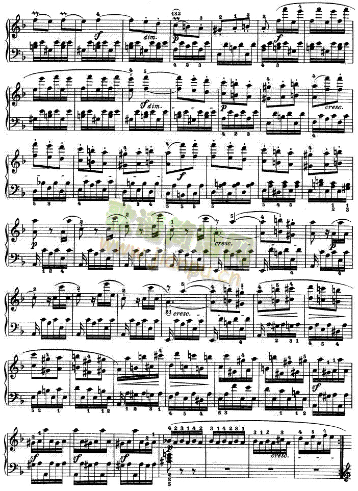 暴风雨-d小调第十七钢琴奏鸣曲 - Op.31―213