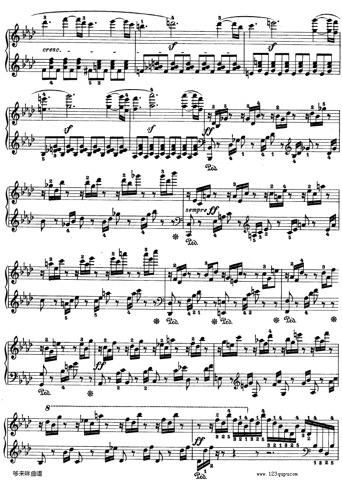 热情奏鸣曲-作品57号(第二十三钢琴奏鸣曲)-贝多芬13