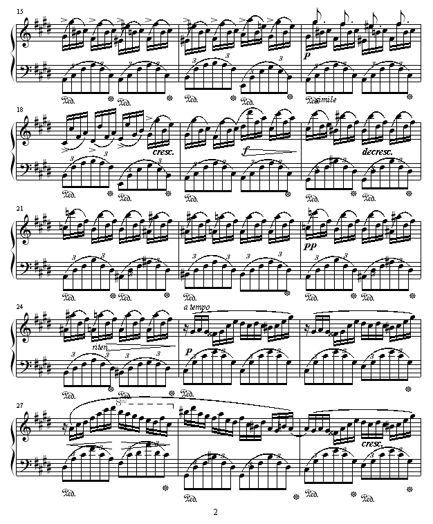 幻想即兴曲-滴漏打谱2