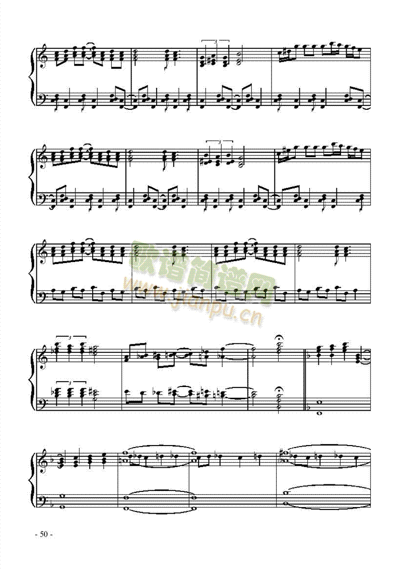 蓝色狂想曲 键盘类 钢琴4