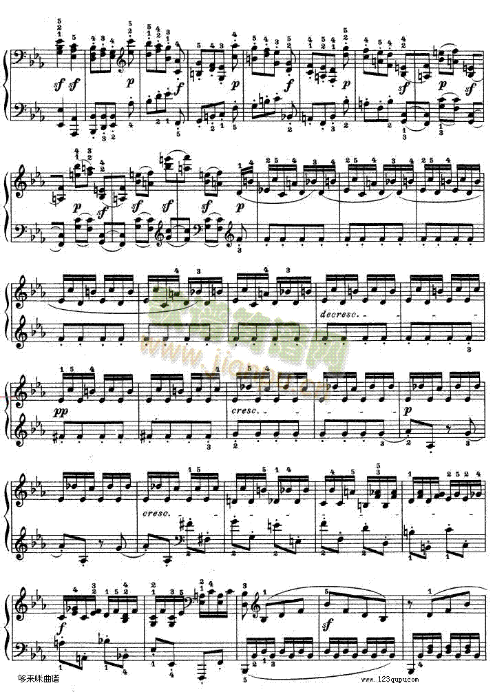 第十三钢琴奏鸣曲-（Op.27 No.1）-贝多芬9