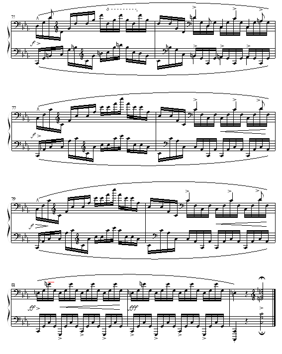 琶音练习曲8