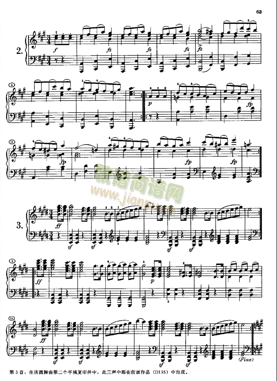 20首圆舞曲又名最后的圆舞曲opus127(身后出版).D146(1 键盘类 钢琴2