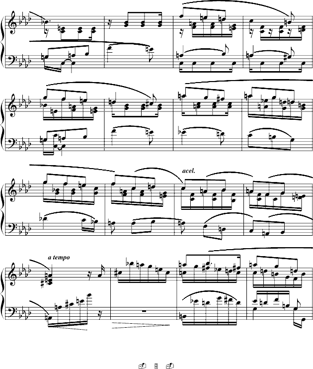 夜曲-法雅钢琴小品5