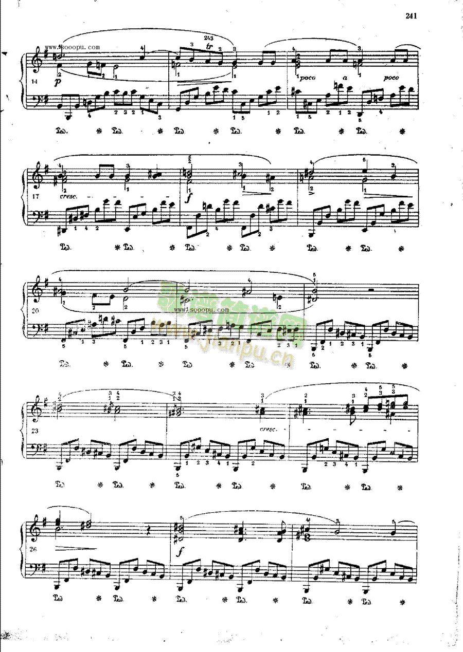 夜曲OP.72  Nr1 键盘类 钢琴2