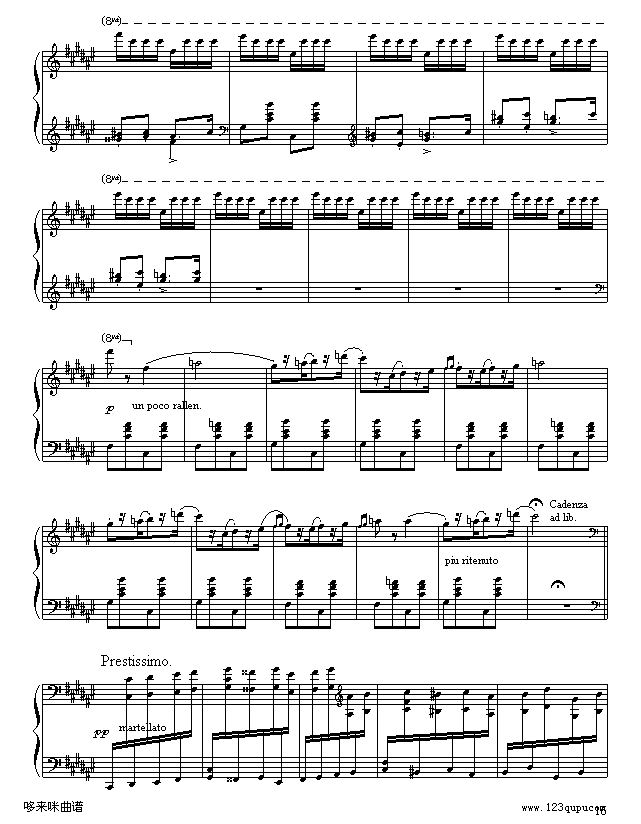 匈牙利狂想曲第二号-李斯特16