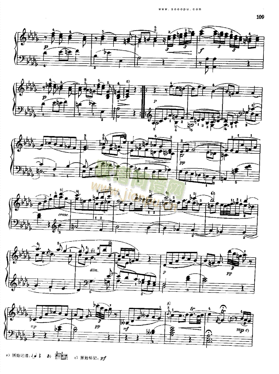 奏鸣曲十一1786年出版 键盘类 钢琴8