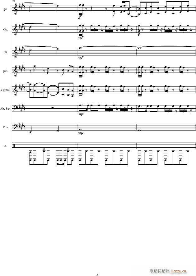 hold you still - 1-改编版总谱_合金弹头6