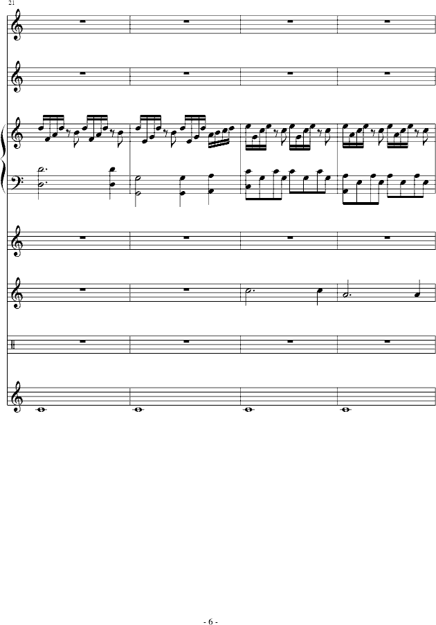穷开心（逗你玩儿）-钢琴谱(钢琴曲)-wuliangyou6