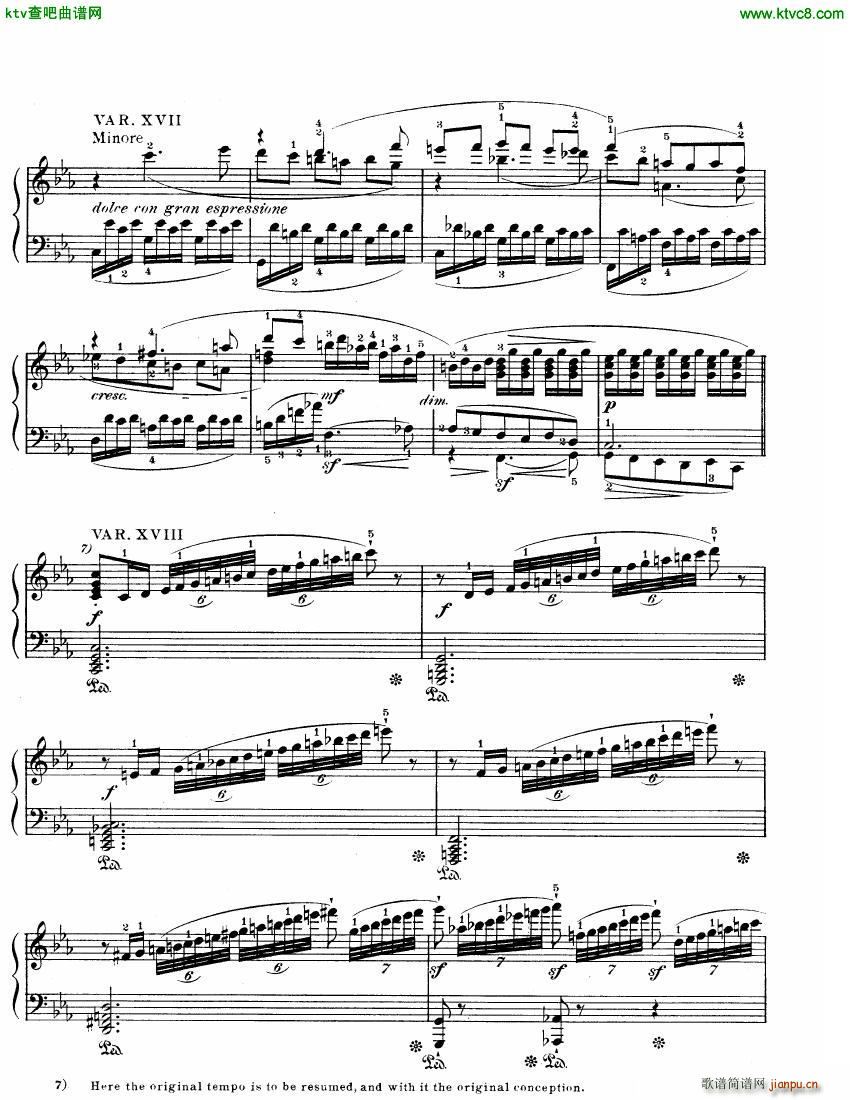 Beethoven WoO 80 32 Variations in C Minor9