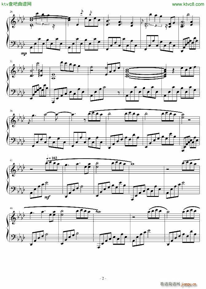 Song For Friends Piano Solo_麻枝准2
