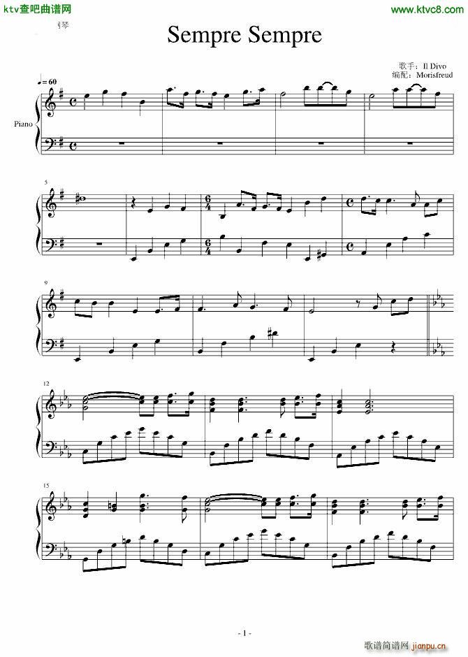 Sempre Sempre_IL DIVO1