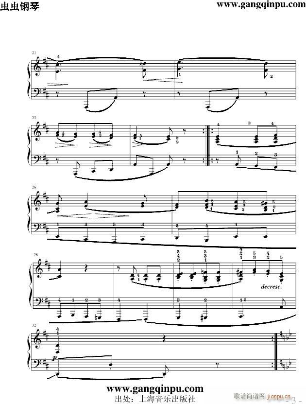 练习曲给初学者51至54_车尔尼-Czerny3