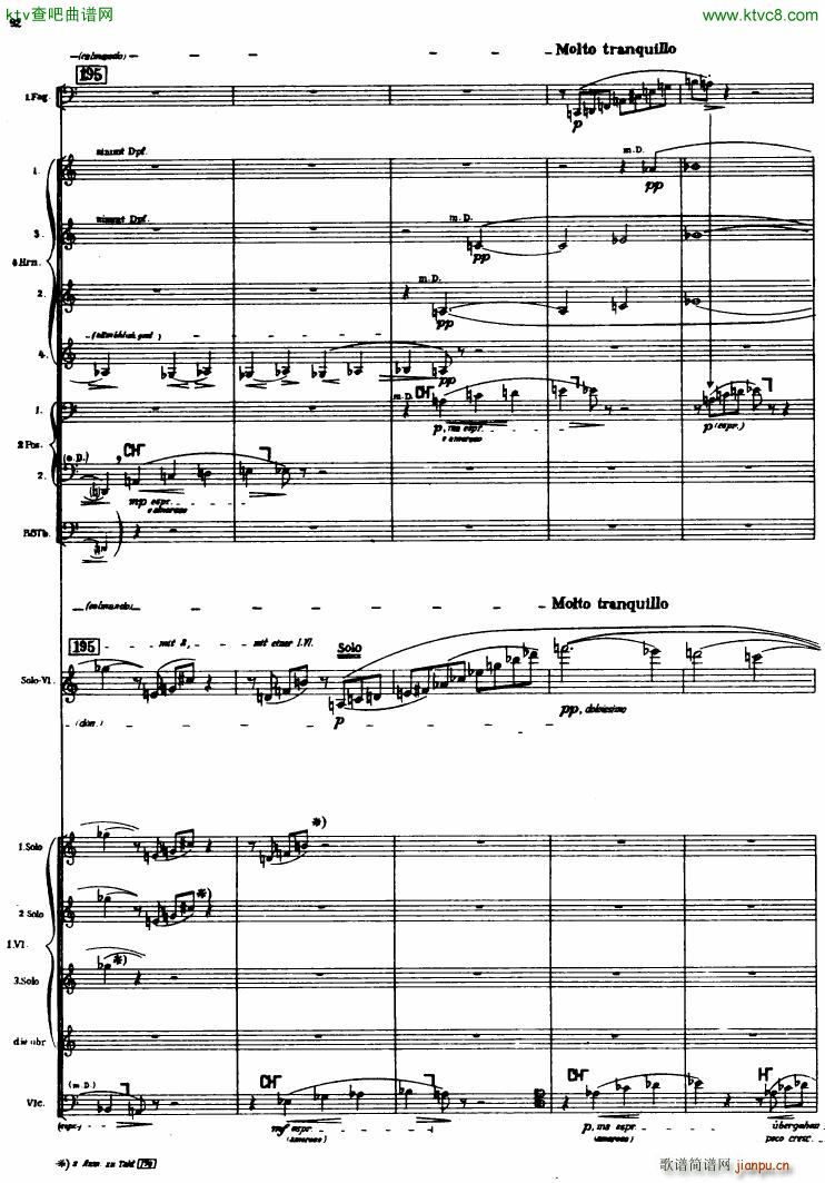 Berg Violin Concerto Score 三10