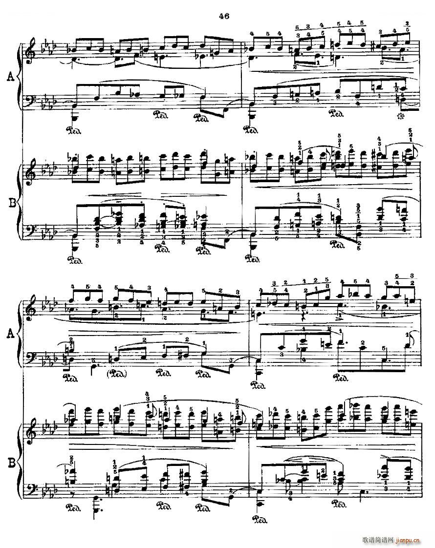 肖邦《练习曲》Fr Chopin Op 25 No2-38