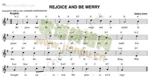 Rejoice and be Merry1