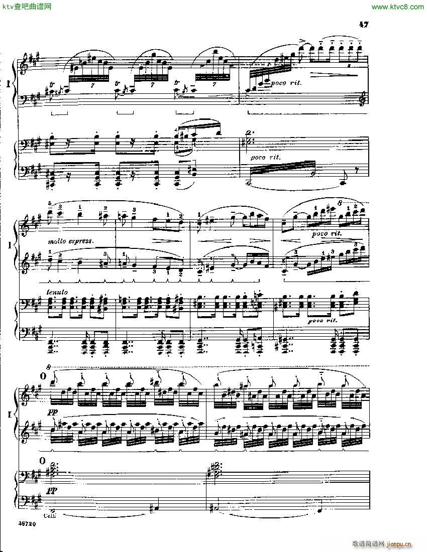 Franck Les Djinns 2 Piano Reduction45