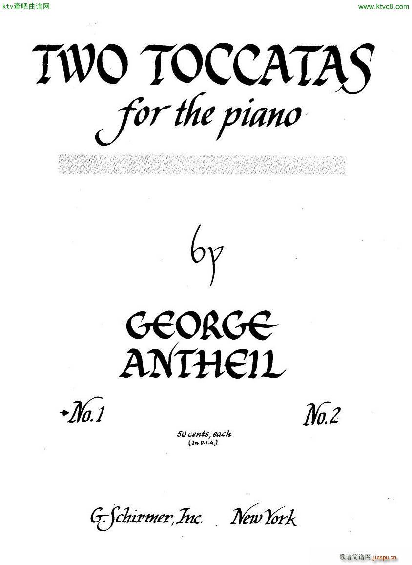 Antheil 2 Toccatas1