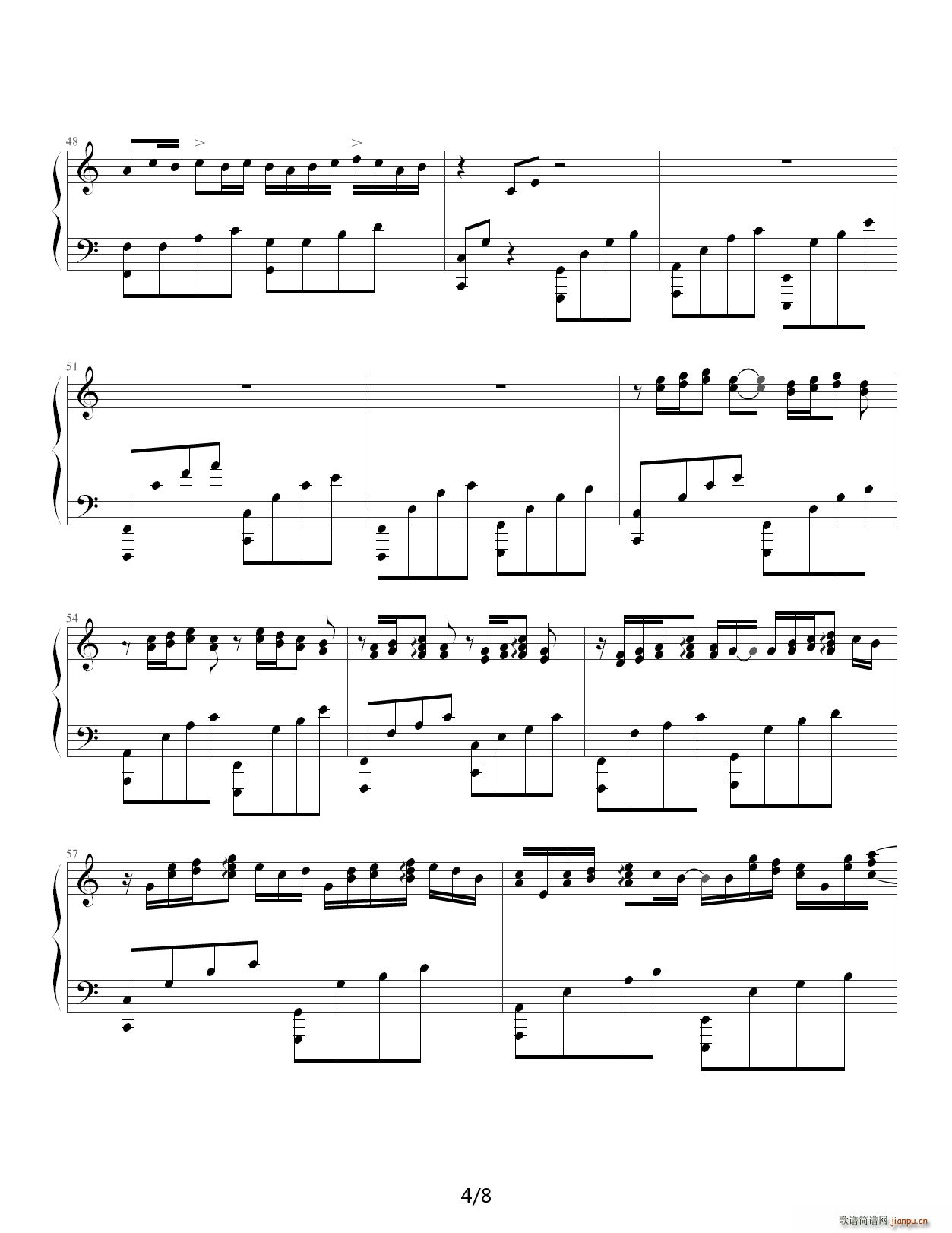 《卡农》乔治温斯顿 现场版 C调4