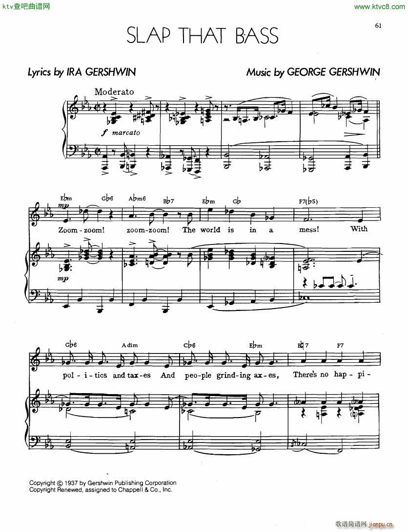 Gershwin The Greatest Songs Part 1 二11