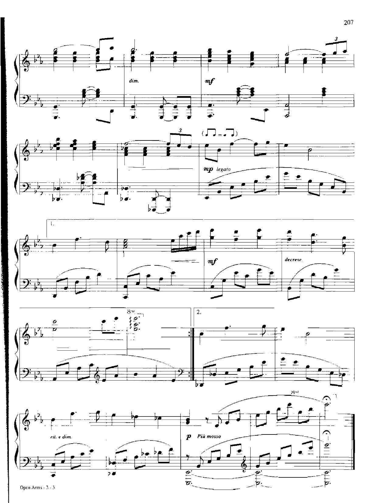 OPEN ARMS(Dan Coates 流行情调 集)3