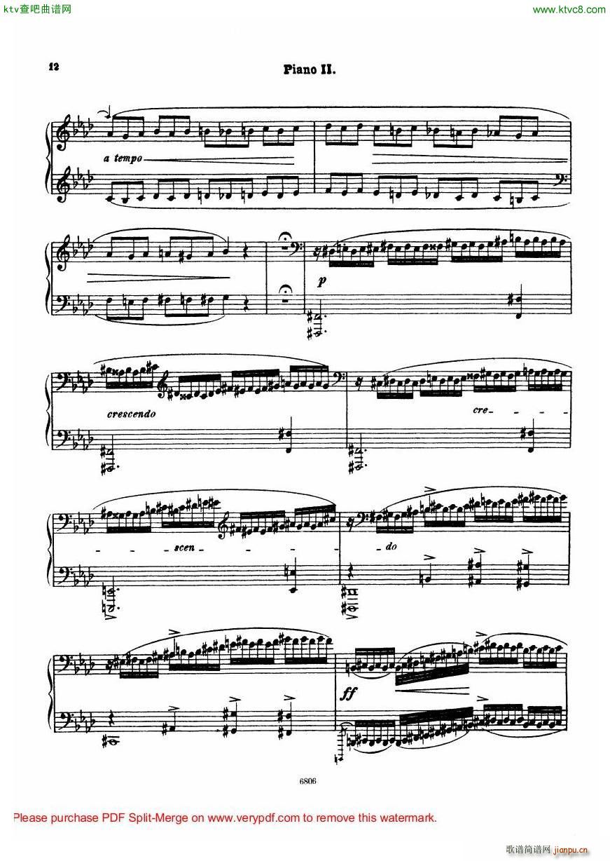 Arensky op 23 Suite No 2 Silhouettes33