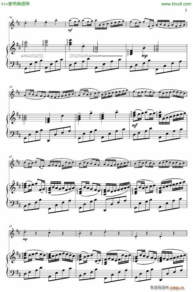 卡农 小题钢琴_帕赫贝尔 Pachelbel3