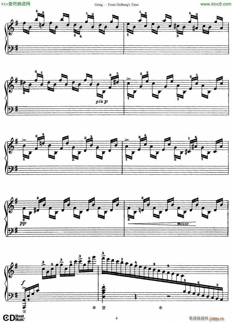 Grieg From Holberg s Time 1 54
