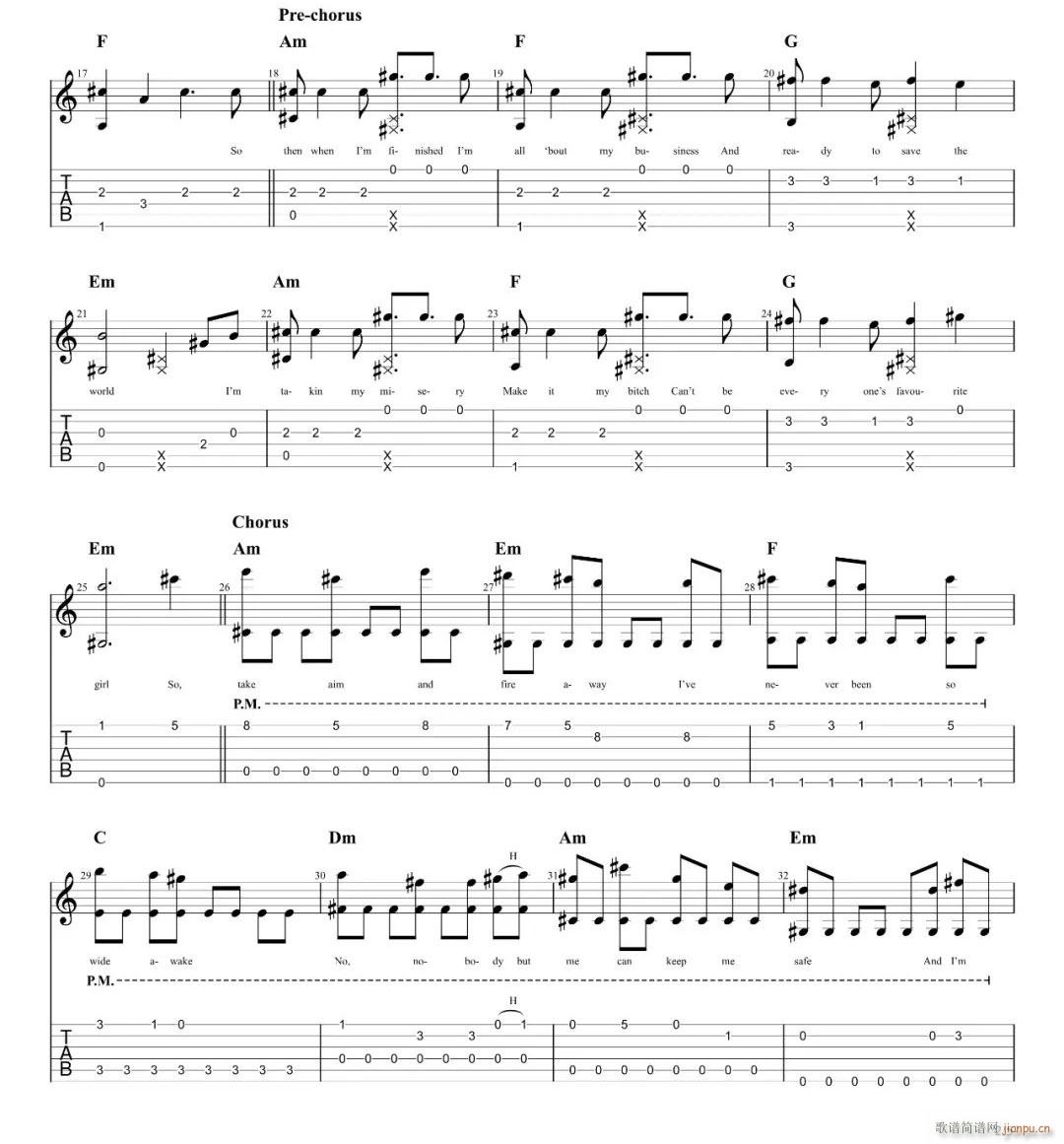 On-My-Way指弹_Alan Walker2