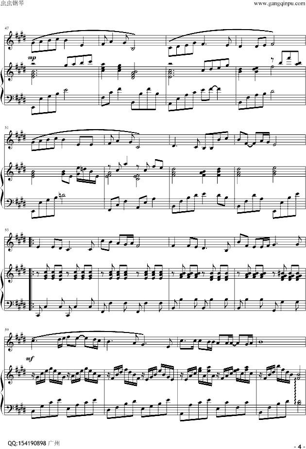 《爱不变》弹唱版――纪念5.12-钢琴谱(钢琴曲)-陈瑞4