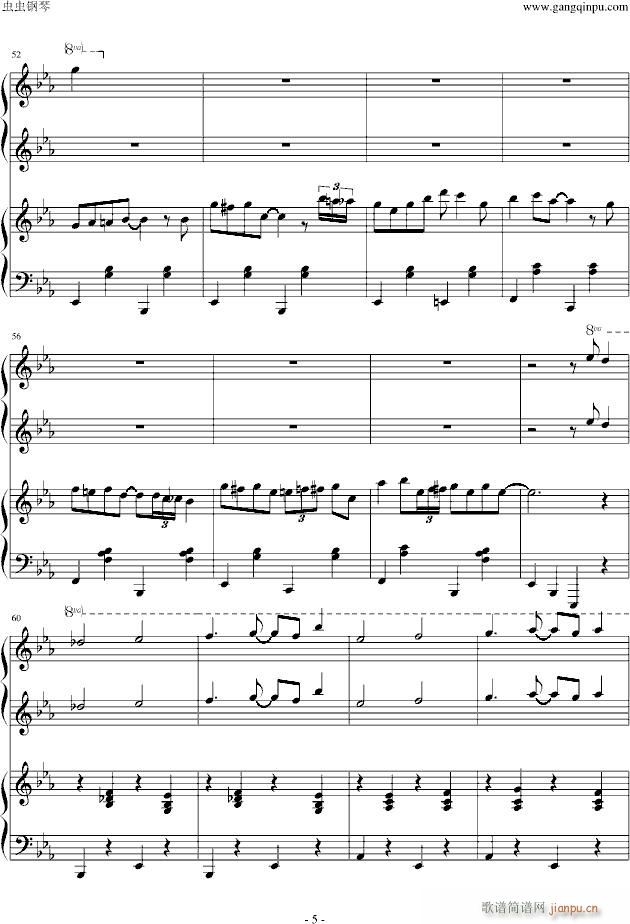 【小兔来了】，一首爵士插曲，四手联弹（有质保）_动漫影视5