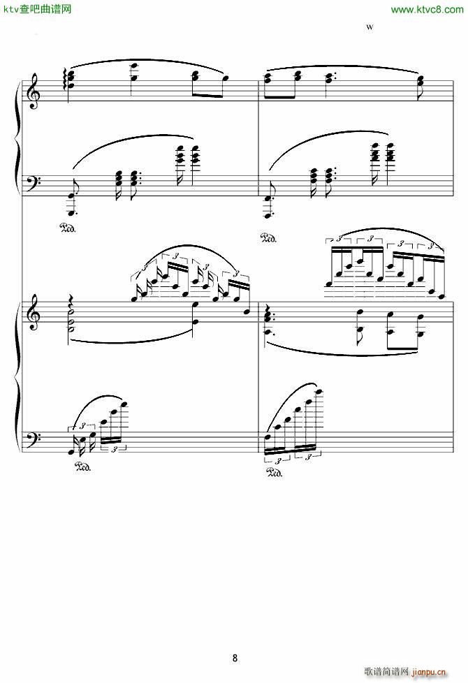 X战记插曲 宿命 双钢琴版8