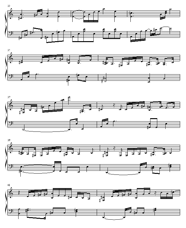 Endless Story-钢琴谱(钢琴曲)-动漫影视4