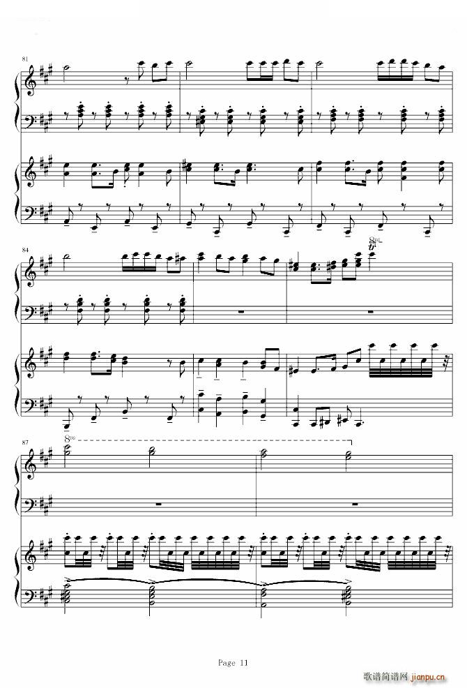 】四手联弹】 3主题曲《苏维埃进行曲》Soviet March 修改_红色警戒11