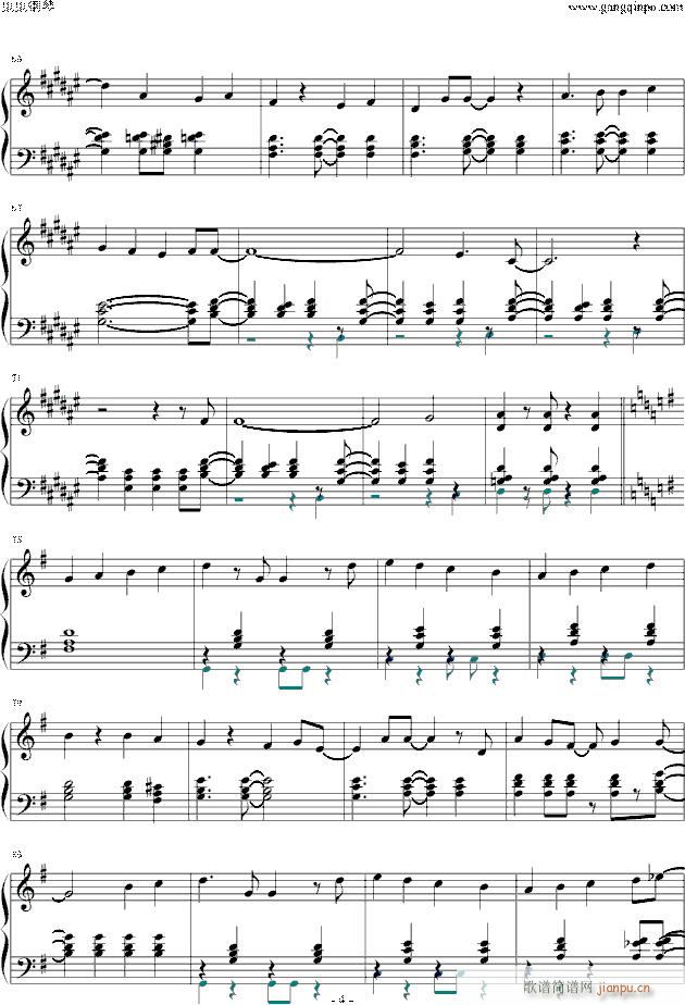 白い雪のプリンセスは piano_初音未来4