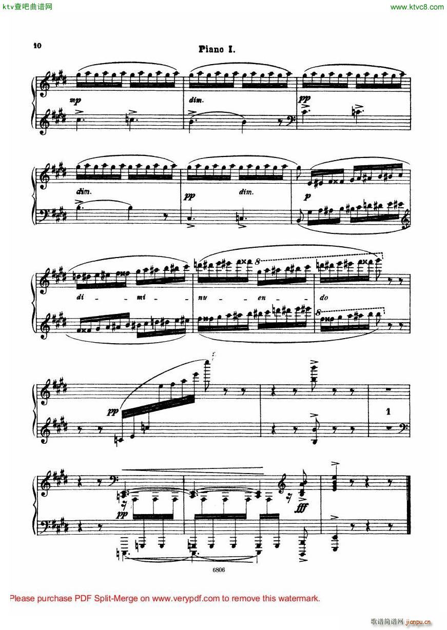 Arensky op 23 Suite No 2 Silhouettes11