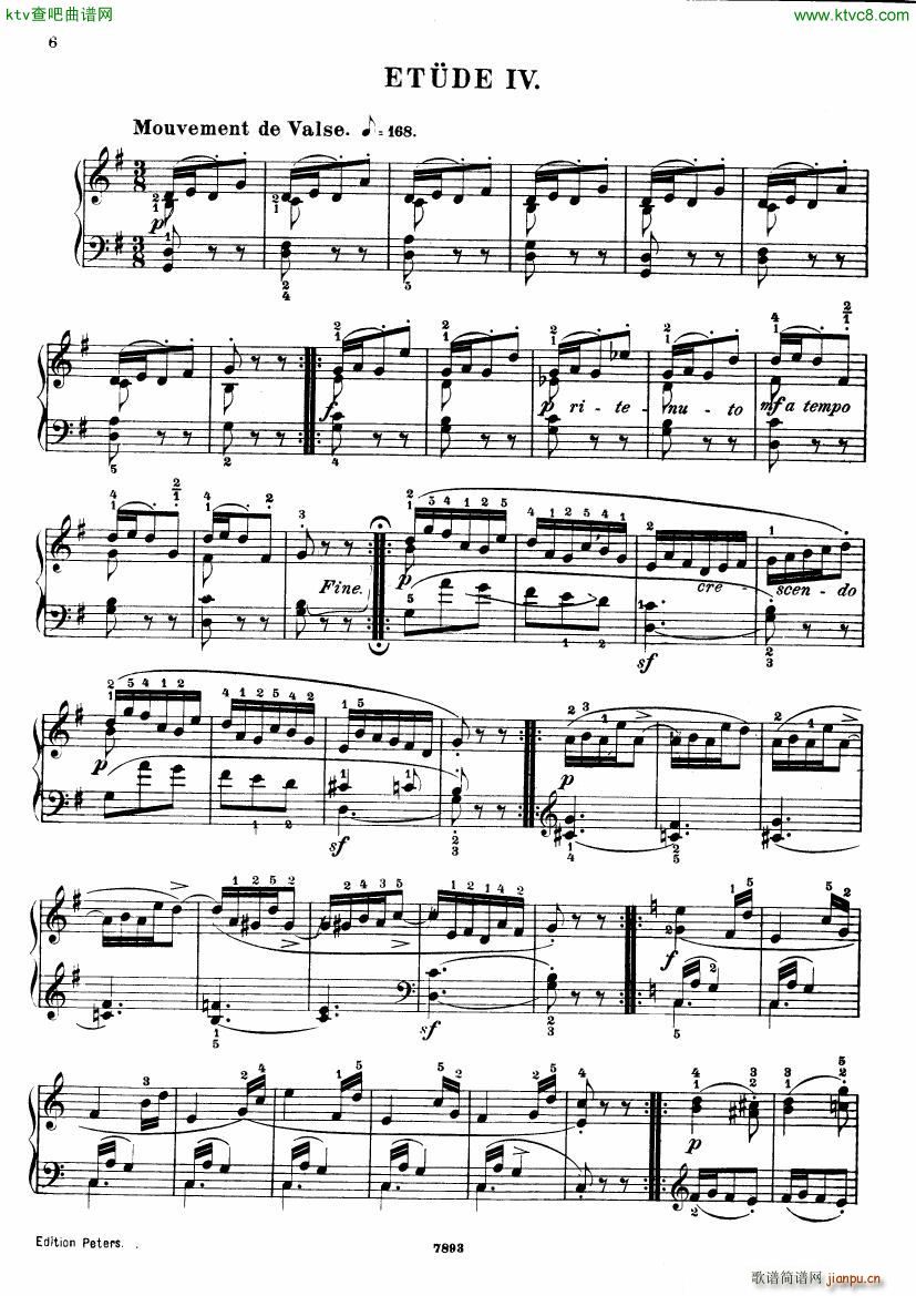 Henri Bertini 1798 1876 25 Easy Etudes Op 1007