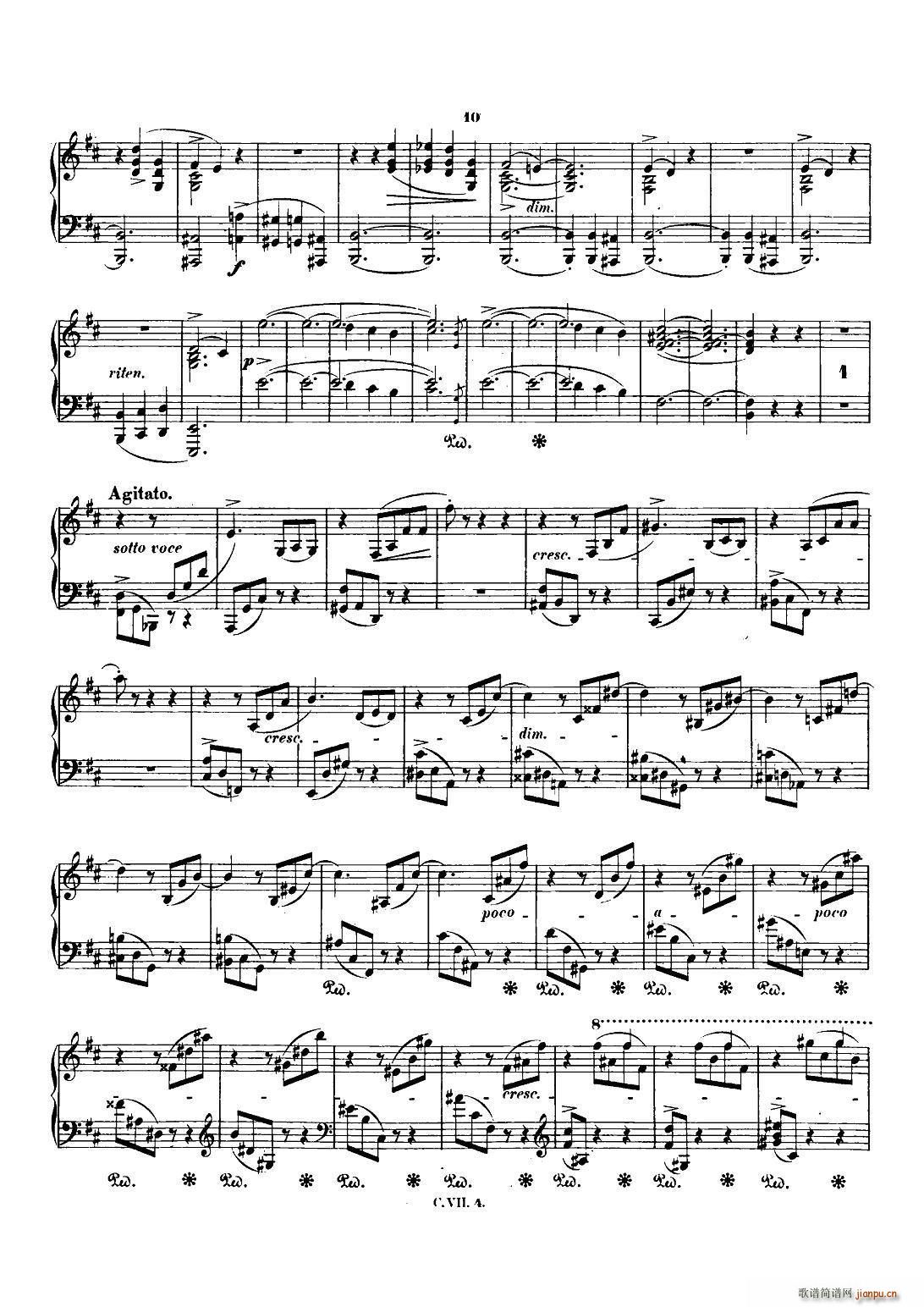 肖邦 钢琴谐谑曲 Chopin Scherzo（No 1 b小调 Op 20）9