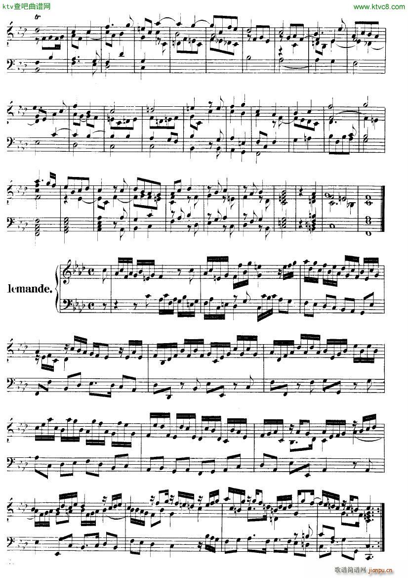 Handel Suite in F minor G193 1974