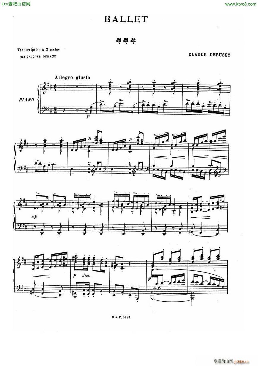 durand debussy petite suite18