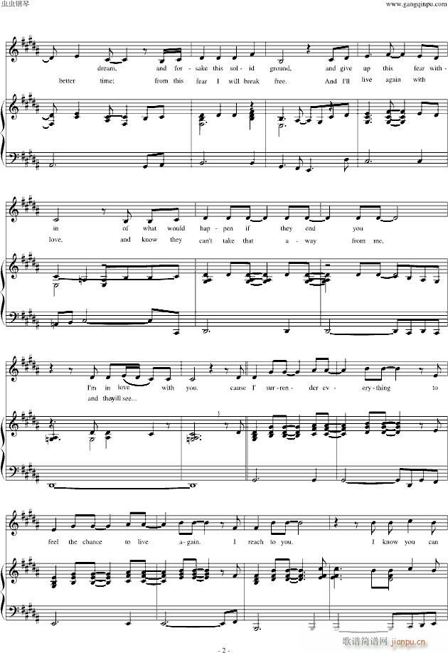 I Surrender - （没离开过 - 林志炫）_席琳 狄翁 Celine Dion2